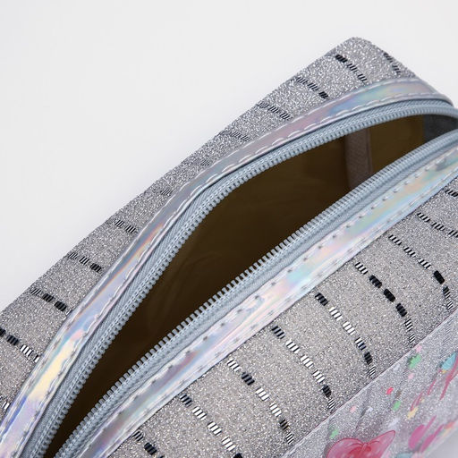 Косметичка на молнии, цвет серебряный - Simaland фото 9