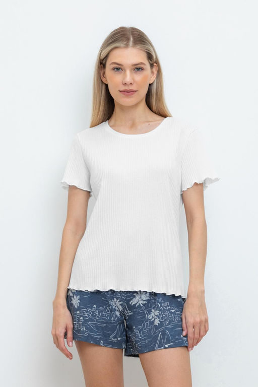 VERY NEAT _ Е 30085/белый фуфайка жен