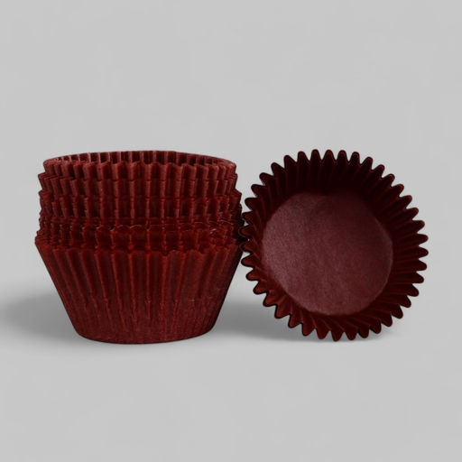 Цена за 1000 шт. Форма для выпечки капкейков и маффинов, бумажная, круглая, коричневая, 5×3.5 см
