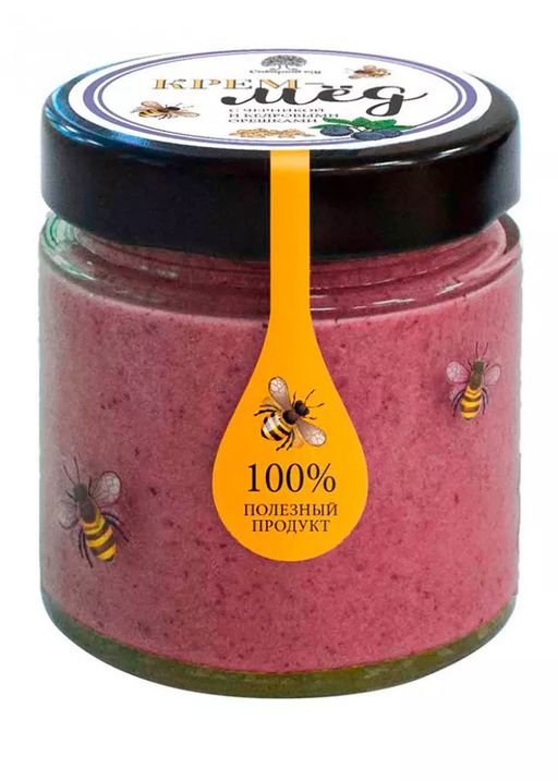 Крем-мёд с черникой и кедровым орехом, 180 г - Сибирский кедр фото 8