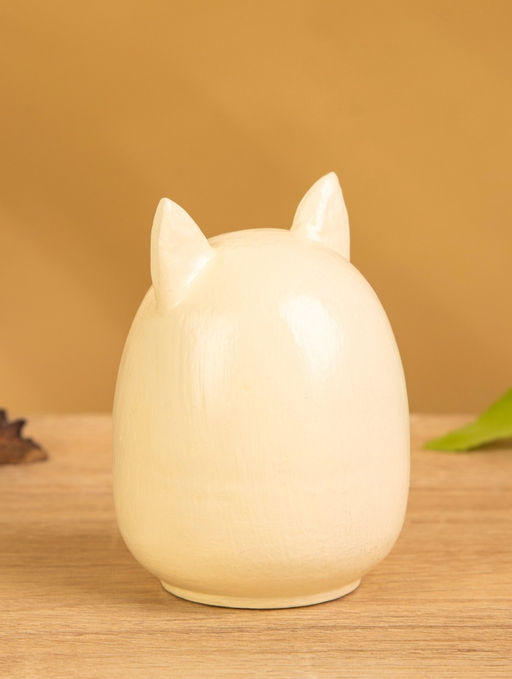Японская кукла «Кокеши. Котик», 6×6×9 см, чёрно-белая