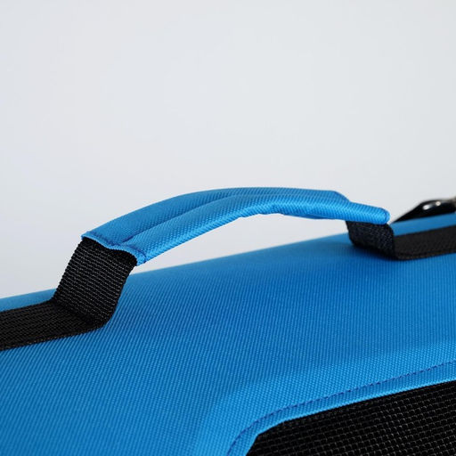 Сумка-переноска раскладная, каркасная Я не толстый 52x22x29 см - Пушистое счастье фото 6