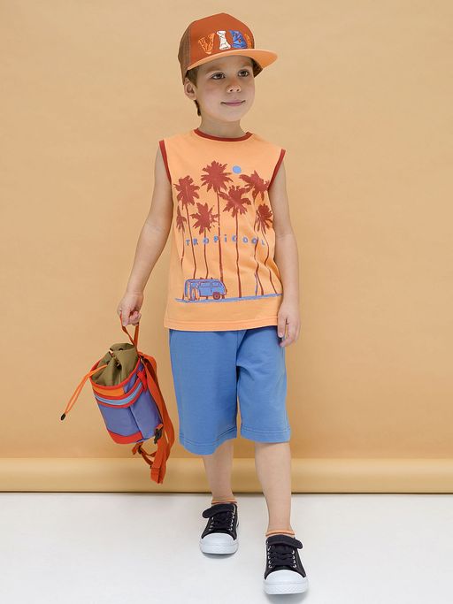 Уценка Pelican BFVV3321 майка для мальчиков  фото 5