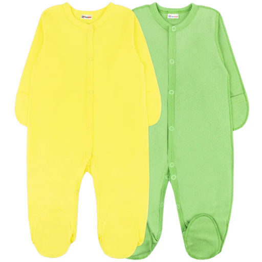 Комплект комбинезонов 2 шт интерлок 1203205802 - Youlala фото 2