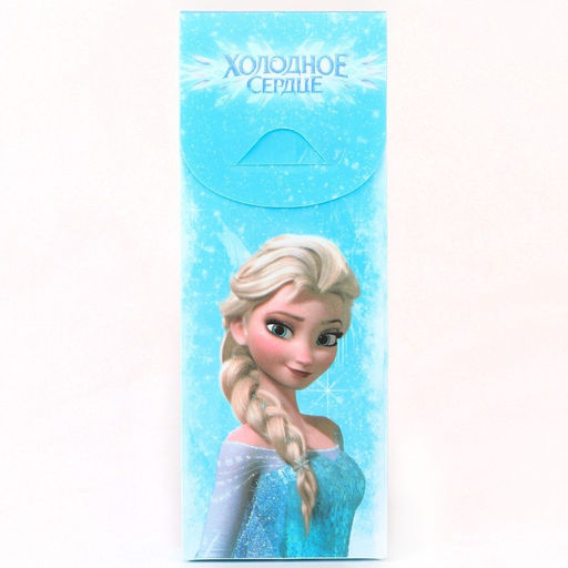 Цена за 5 шт. Пенал-футляр пластиковый, 75х195х25 мм, сборный, Холодное сердце - Disney фото 3