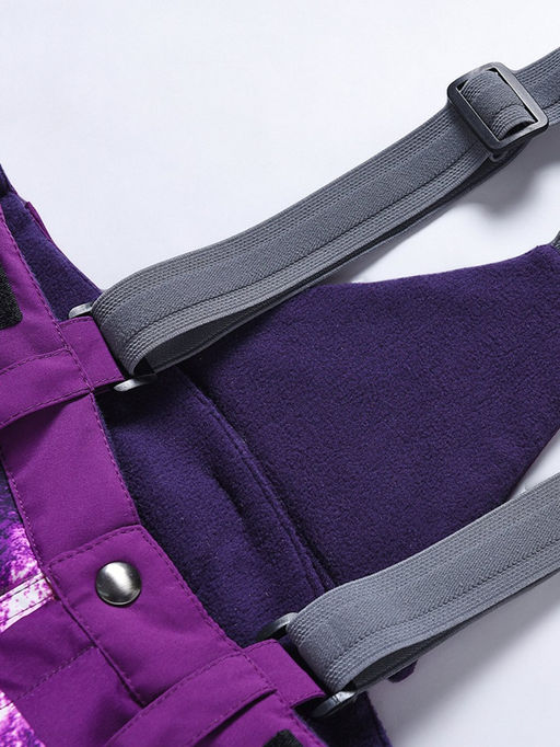 Горнолыжный костюм для девочки фиолетового цвета 9328F - Valianly фото 8