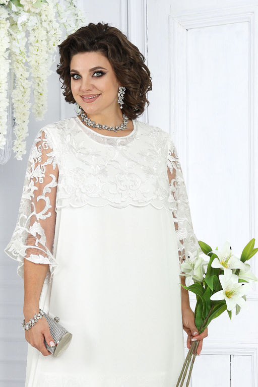 Платье Ninele 7431-Р темно-синий - Mira fashion фото 1271