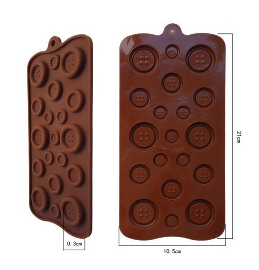 Силиконовая форма Пуговицы мини  (3074) - Мой органайзер фото 2