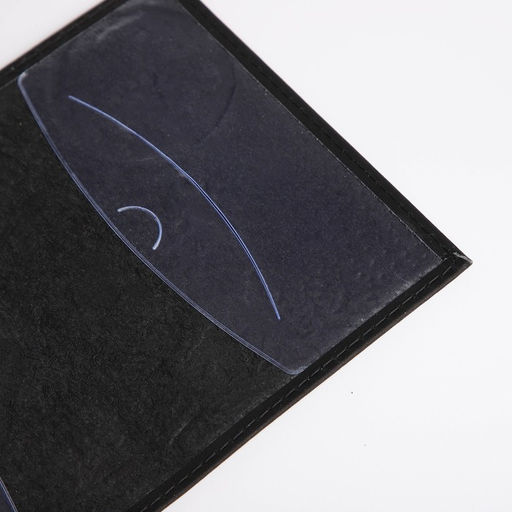Обложка для паспорта, чёрная