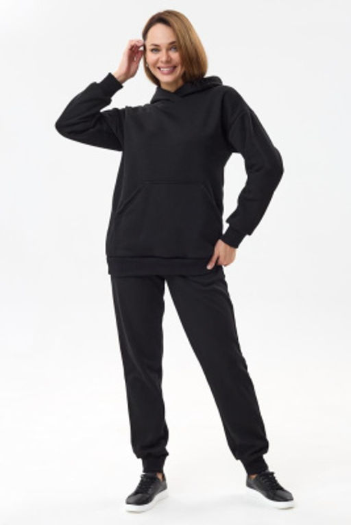 Костюм женский трикотажный мод. 3002 ТрДС. Цвет: черный - Стильб фото 6