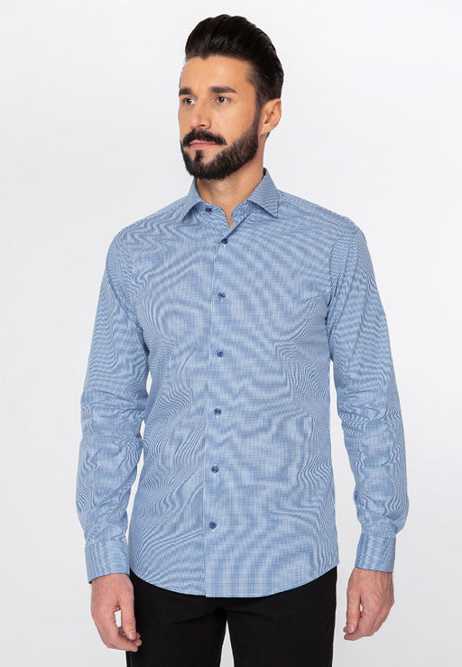 Сорочка мужская длинный рукав GREG 214/131/8016/Z/1p  фото 8