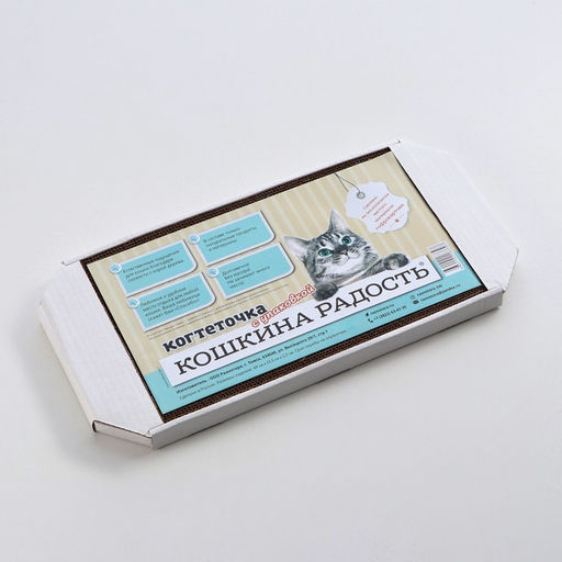 Когтеточка-лежанка из гофрокартона Пижон, 5728.52.5 см  фото 9