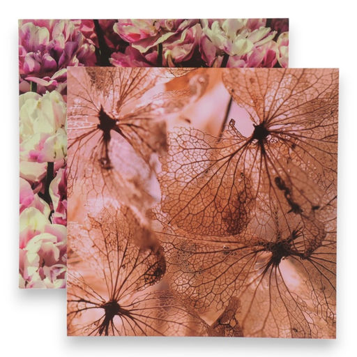 Фотофон для съёмок, двусторонний, картон, плотность 350 г Цветы, 50?50 см - Арт узор фото 2