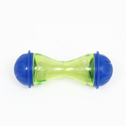 Игрушка под лакомства Бесконечность 11 х 4,5 см, синяя/жёлтая - Пижон фото 2