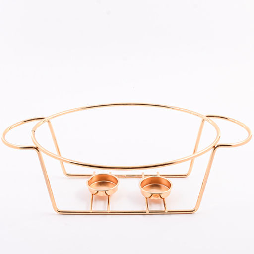 7453-1 Мармит 1 л с подставкой с крыш фарфор/стекло/металл MB (х4) - Mayer&boch фото 3