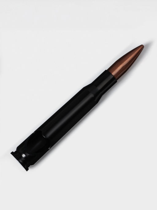 Открывашка Патрон, цинковый сплав, 8?1 см, чёрная