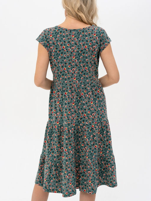 Сарафан хлопок 100%,зеленый - Binita фото 7