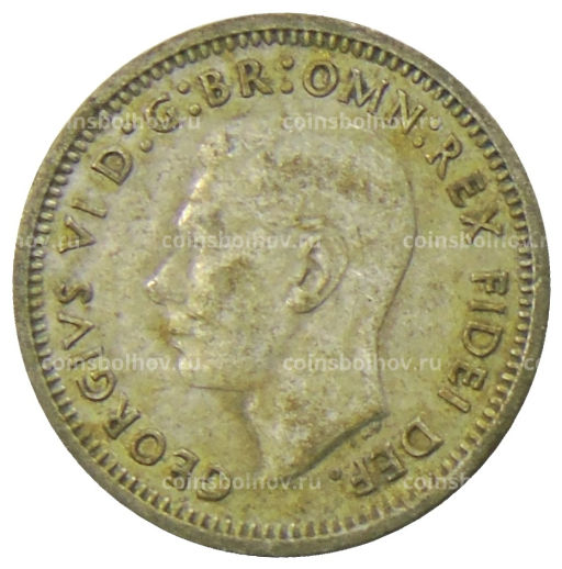 3 пенса 1951 года Австралия