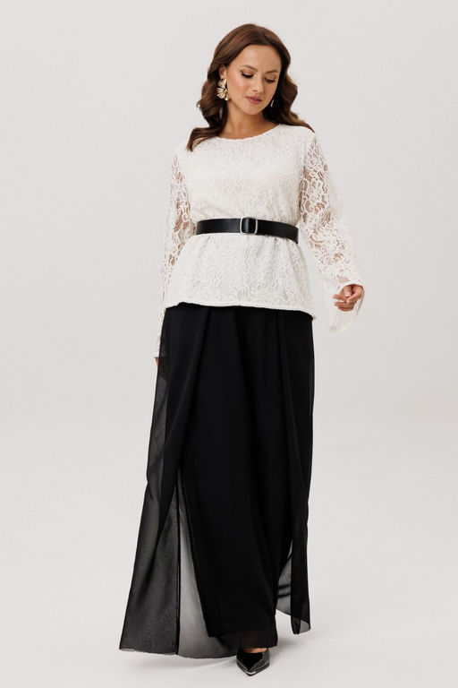 Костюм INVITE 6122 белый/черный