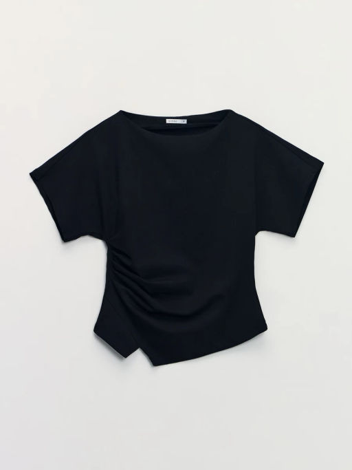 Топ с драпировкой на талии / Zarina