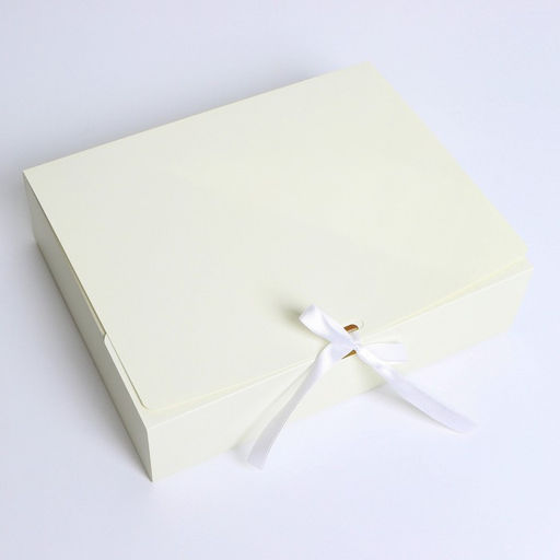 Коробка складная Бежевая, 31 х 24.5 х 8 см - Дарите счастье фото 3