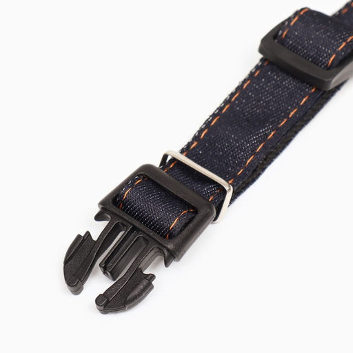 Ошейник Джинс, чёрный подклад, ширина 2 см - Пижон фото 5