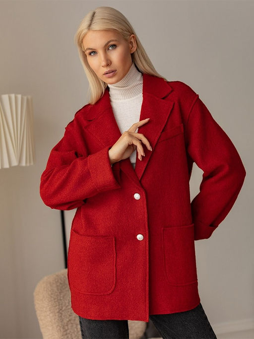 Жакет женский шерсть 60%, вискоза 40% - Волтри фото 10