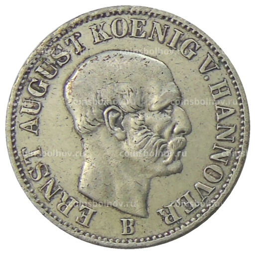 1/12 талера 1851 года B Германские государства -Ганновер