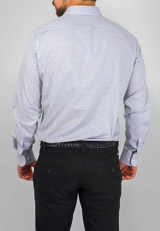 Сорочка мужская длинный рукав GREG 333/191/8119/Z  фото 3