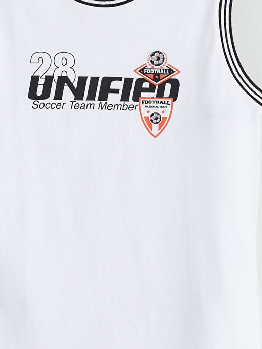 Bisiklet Yaka Erkek ?ocuk Atlet