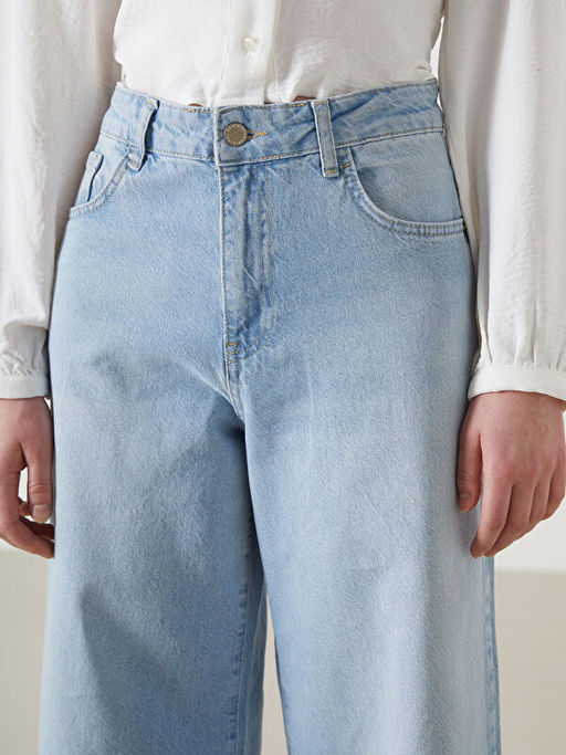 Baggy Fit Kad?n Jean Pantolon