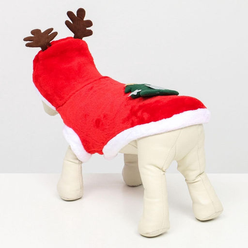 Костюм для животных Новогодний оленёнок, XL (ДС 35, ОГ 47 см) - Пижон фото 5