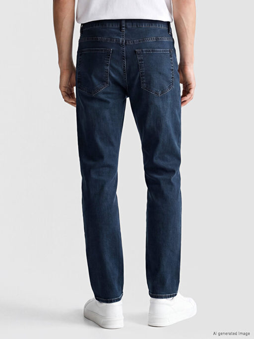 700 Straight Fit Erkek Jean Pantolon - Waikiki фото 3