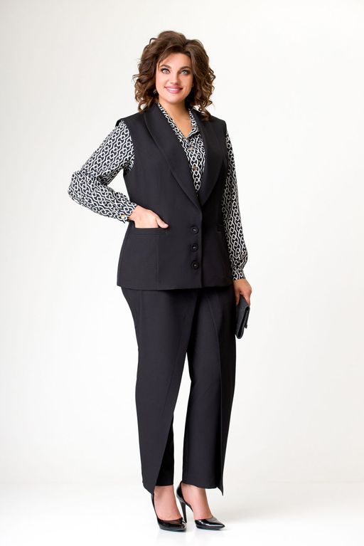 Костюм Swallow 646 черный фото 4