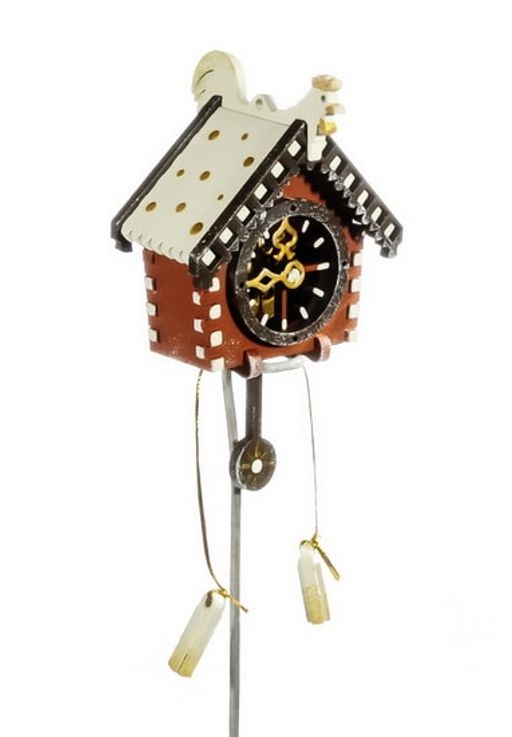 Новогодние елочные игрушки: Часы с маятником 360-5 - Idh фото 5