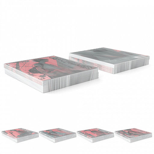 Цена за 5 шт. Тетрадь общая ученическая ErichKrause Mystery Guy, 48 листов, выборочный УФ-лак, клетка_MIX-PACK  фото 9