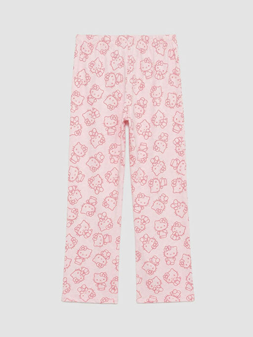 Hello Kitty Bask?l? Kad?n Pijama Alt?
