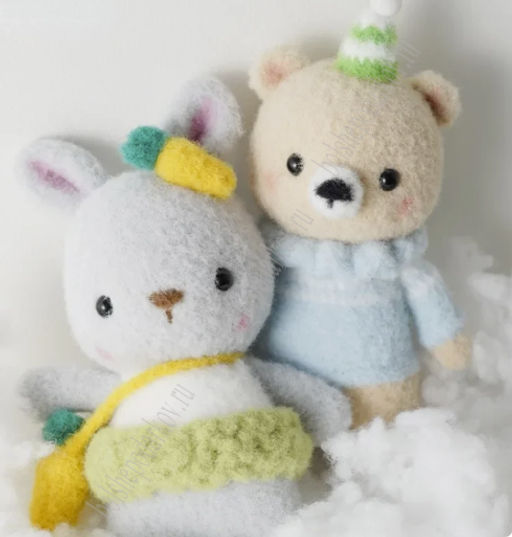 Пряжа Baby Toy 40 гр (4 шт) SF-7842, микс №1 - Больше подарков фото 2