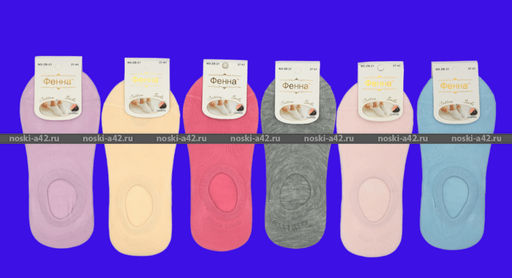 Цена за 3 пар. 3 ПАРЫ- Следки женские короткие однотонные (с силиконом) 37-41 (фактически 36-39) - Лариса фото 10