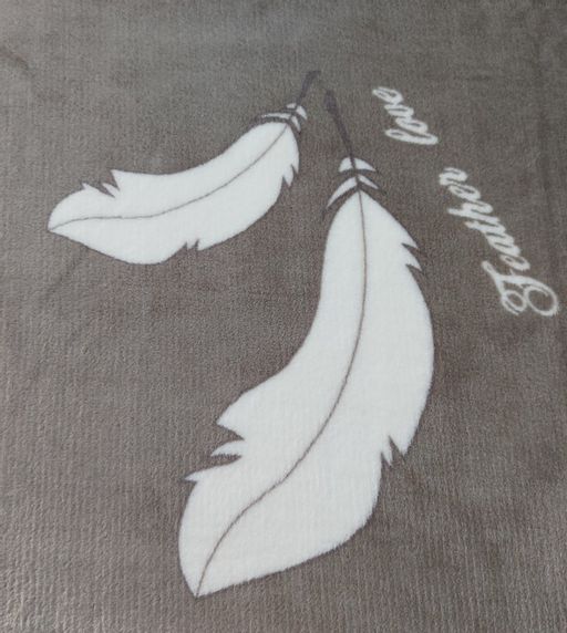 Плед велсофт Перо Евро - Luteks фото 3