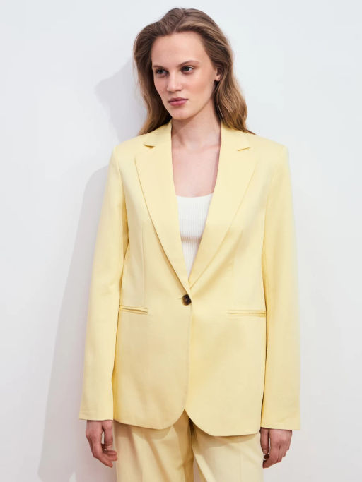 Однобортный жакет из тенселя ZR2605022506-9 / Zarina