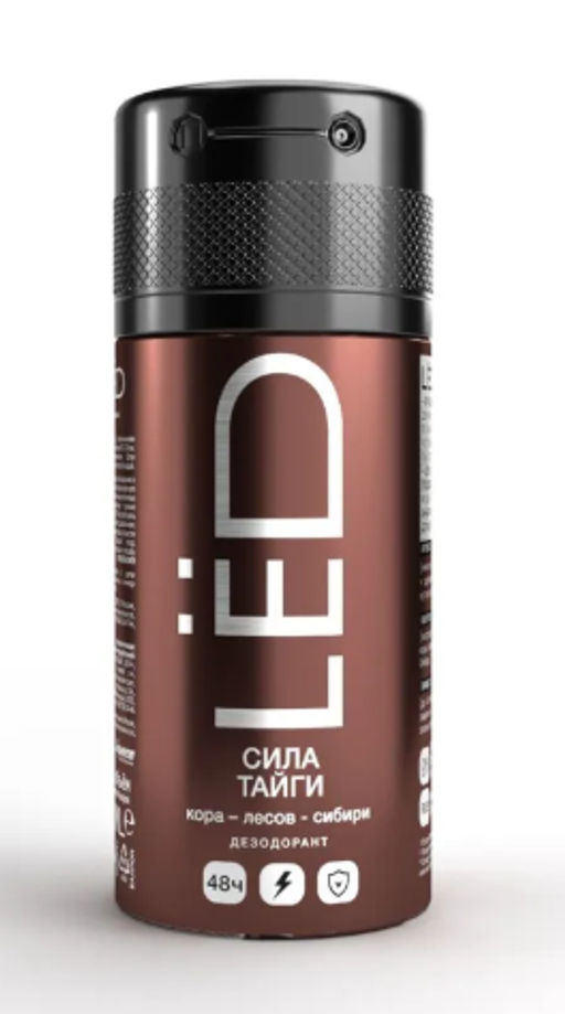 А. LED MEN Спрей-дезодорант Сила тайги 150мл