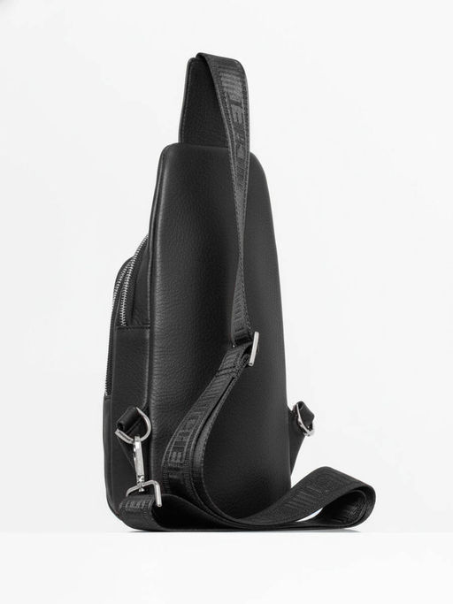 Мужская кожаная сумка Richet 2411LN 811 Черный