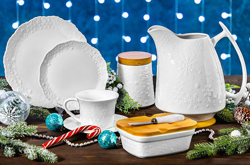 Чайн. пара 2 пр. 360 мл Снежинки - Elan gallery фото 18