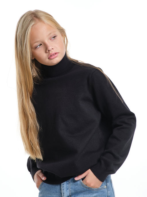 Джемпер (водолазка) 33-12240 бежевый - Mini maxi фото 21