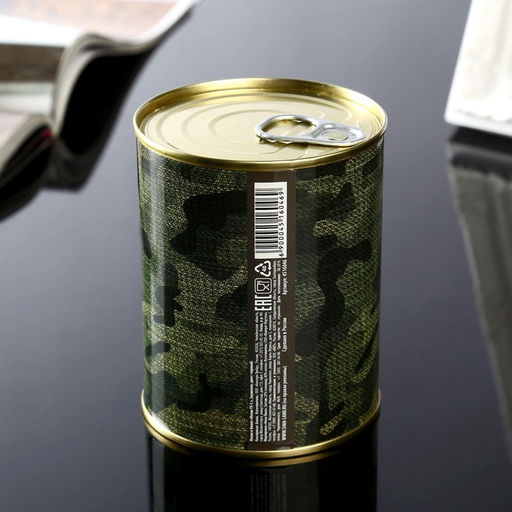 Носки мужские в банке «ТЗ-1», подарочные, чёрные, 43-45 р-р