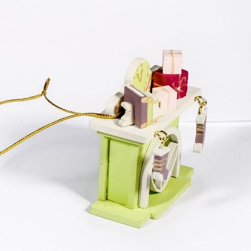 Елочная игрушка - Камин 90YY61_504 K - Idh фото 4