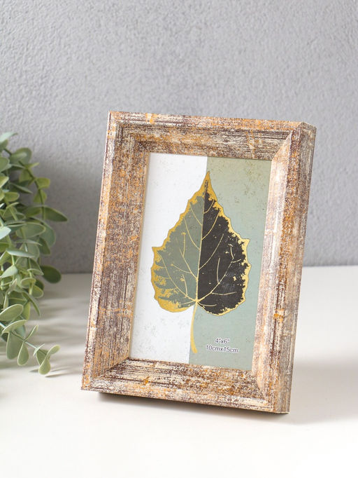 Фоторамка для фото 10×15 см «Прованс», пластик, бежево-коричневый, 19×13.7×3 см