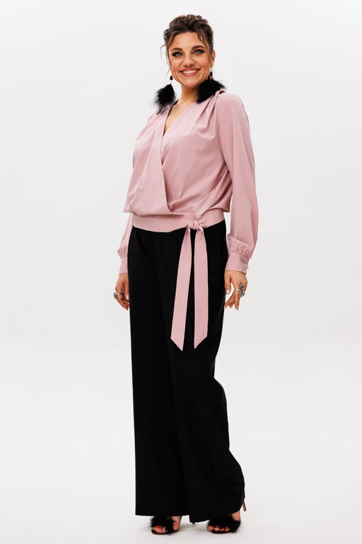 Блуза ANELLI 1574 застенчивая герань фото 5