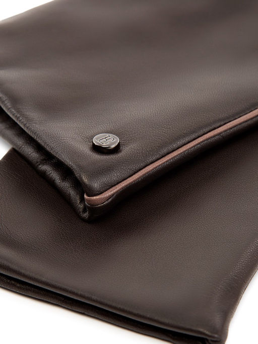 Перчатки женские ш+каш. IS01080 d.brown - Eleganzza фото 3